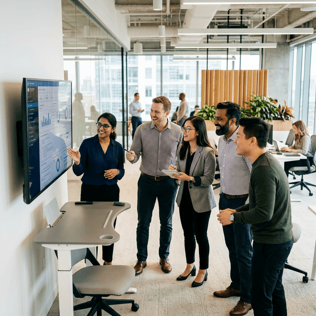 IT Consultants collaborating